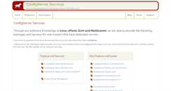 Desktop Screenshot of configserver.com
