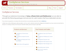 Tablet Screenshot of configserver.com